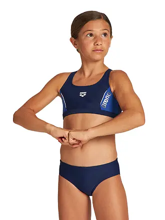 ARENA | Bikini de niña Thrice Two Pieces | blau